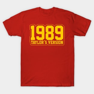 Taylor's Version 1989's T-Shirt